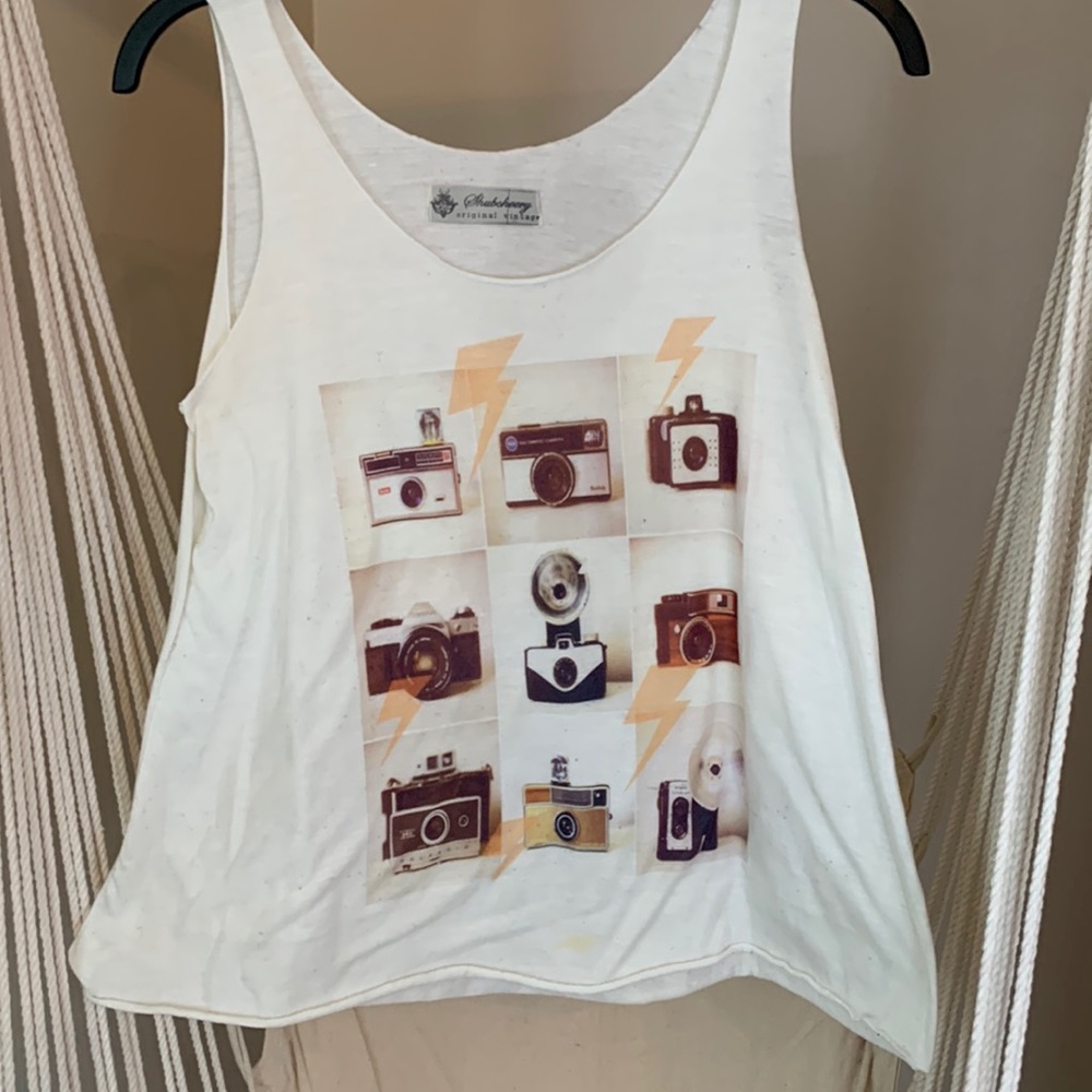 Shubcherry-Small Original Vintage Camera tank